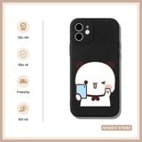  Ốp lưng iPhone cặp đôi Gấu chụp ảnh selfie cute đủ dòng 16/16splus/7/8//x/15/11/12/13/14/pro/plus/promax 