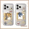  Ốp lưng iPhone cặp đôi in hình mèo chó cute "STUFFED Flea Satisfied" đủ dòng 16/16splus/7/8//x/15/11/12/13/14/pro/plus/promax 
