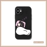  Ốp lưng iPhone cặp đôi in hình ngủ ngon cute Zzz đủ dòng 16/16splus/7/8//x/15/11/12/13/14/pro/plus/promax 