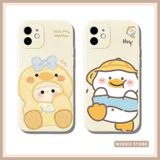  Ốp lưng iPhone cặp đôi vịt con hoạt hình dễ thương đủ dòng 16/16splus/7/8//x/15/11/12/13/14/pro/plus/promax 