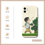  Ốp lưng iPhone cute in hình cặp đôi dã ngoại đủ dòng 16/16splus/7/8//x/15/11/12/13/14/pro/plus/promax 