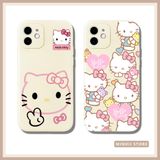  Ốp lưng iPhone Hello Kitty cute, dễ thương, in hình đủ dòng 16/16splus/7/8//x/15/11/12/13/14/pro/plus/promax 