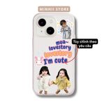  Ốp lưng iPhone in hình bé cute, tùy chỉnh theo yêu cầu đủ dòng 