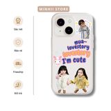  Ốp lưng iPhone in hình bé cute, tùy chỉnh theo yêu cầu đủ dòng 