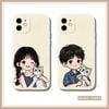  Ốp lưng iPhone in hình cặp đôi hoạt hình cute mèo đủ dòng 16/16splus/7/8//x/15/11/12/13/14/pro/plus/promax 