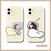  Ốp lưng iPhone in hình cặp đôi ngủ Zzz dễ thương đủ dòng 16/16splus/7/8//x/15/11/12/13/14/pro/plus/promax 