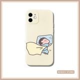  Ốp lưng iPhone in hình cặp đôi ngủ Zzz dễ thương đủ dòng 16/16splus/7/8//x/15/11/12/13/14/pro/plus/promax 