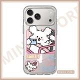 ốp lưng iPhone in hình chó cute, cặp đôi, “Sweet True Love” đủ dòng 16/16splus/7/8//x/15/11/12/13/14/pro/plus/promax 