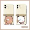 Ốp lưng iPhone in hình Milk Mocha cute cặp đôi đủ dòng 16/16splus/7/8//x/15/11/12/13/14/pro/plus/promax