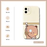  Ốp lưng iPhone in hình Milk Mocha cute cặp đôi đủ dòng 16/16splus/7/8//x/15/11/12/13/14/pro/plus/promax 