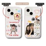  Ốp lưng iPhone in hình cute, tuỳ chỉnh theo yêu cầu đủ dòng 