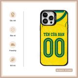  Ốp lưng iPhone in tên và số đội Tuyển Brazil đủ dòng 16/16splus/7/8//x/15/11/12/13/14/pro/plus/promax 