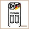  Ốp lưng iPhone in tên và số đội Tuyển Đức đủ dòng 16/16splus/7/8//x/15/11/12/13/14/pro/plus/promax 