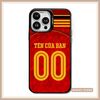  Ốp lưng iPhone in tên và số đội Tuyển Pháp đủ dòng 16/16splus/7/8//x/15/11/12/13/14/pro/plus/promax 