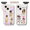 Ốp lưng iPhone trong suốt in ảnh bé yêu cute, tuỳ chỉnh đủ dòng