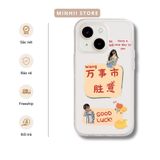  Ốp lưng iPhone tùy chỉnh ảnh, lời chúc, cute, may mắn, tài lộc đủ dòng 