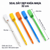  Dây Dẹp Khoá Nhựa- 32Cm Túi 100c 