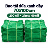  Bao Tải Dứa Xanh Dày 