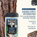  Sữa Tắm Gội Nam Le Petit Marseillais 4in1 Chiết Xuất Khoáng Chất Và Gỗ Hoàng Đàn 250ML 