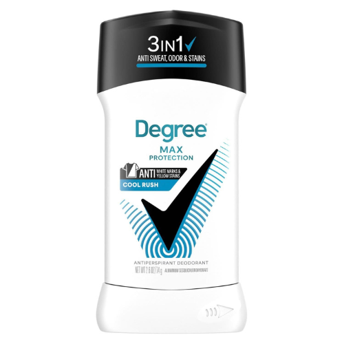  Lăn Khử Mùi Degree Men UltraClear Black & White Cool Rush 76Gr (Sáp Trắng) 