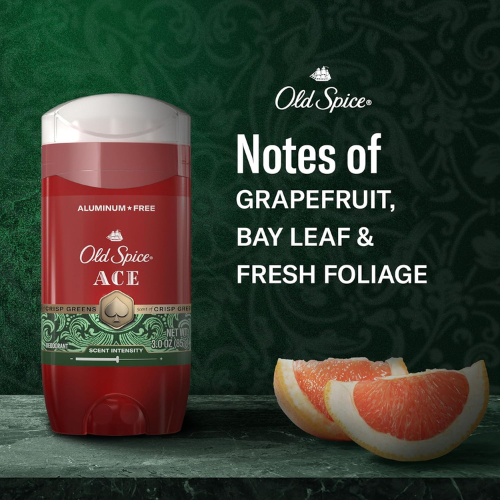  Lăn Khử Mùi Old Spice Red Collection Ace 85Gr (Sáp Xanh) 