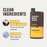  Sữa Tắm Every Man Jack Sandalwood 500ML 