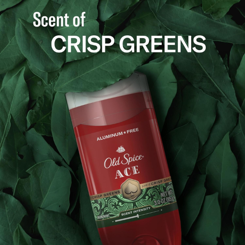  Lăn Khử Mùi Old Spice Red Collection Ace 85Gr (Sáp Xanh) 