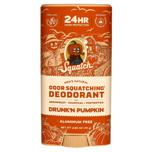  Lăn Khử Mùi Dr. Squatch Limited Edition Drunk'n Pumpkin Aluminum Free Deodorant 75Gr 