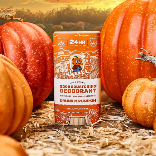  Lăn Khử Mùi Dr. Squatch Limited Edition Drunk'n Pumpkin Aluminum Free Deodorant 75Gr 