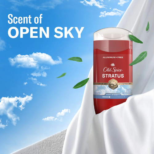  Lăn Khử Mùi Old Spice Red Collection Stratus 85Gr (Sáp Xanh) 