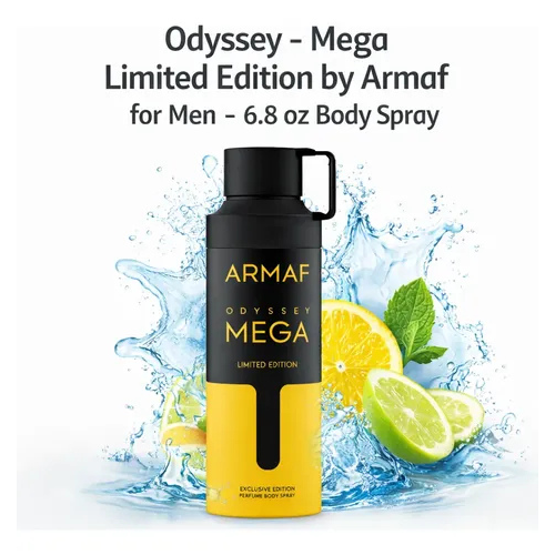  Xịt Khử Mùi Armaf Odyssey Mega Body Spray 200ml 