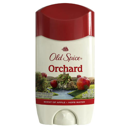  Lăn Khử Mùi Old Spice Inspired By Nature Collection Orchard Scent Of Apple + Hops Water 73Gr (Sáp Trắng) 