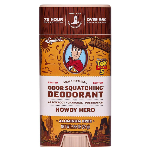  Lăn Khử Mùi Dr. Squatch x Toy Story 5 Limited Edition Howdy Hero Aluminum Free Deodorant 75Gr 