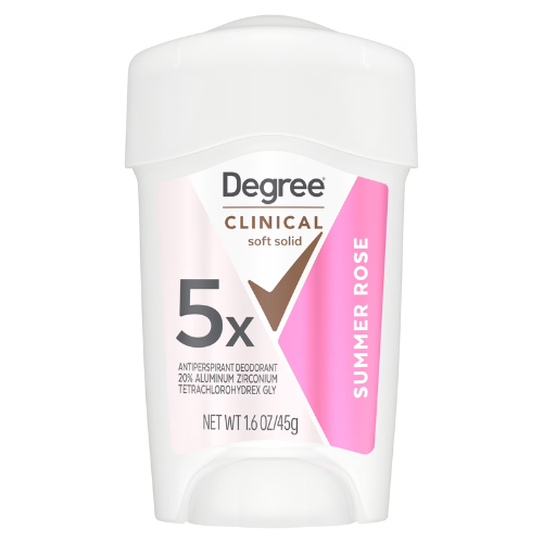  Lăn Khử Mùi Degree Clinical Protection Summer Rose Antiperspirant & Deodorant 48Gr (Sáp Trắng Mềm) 