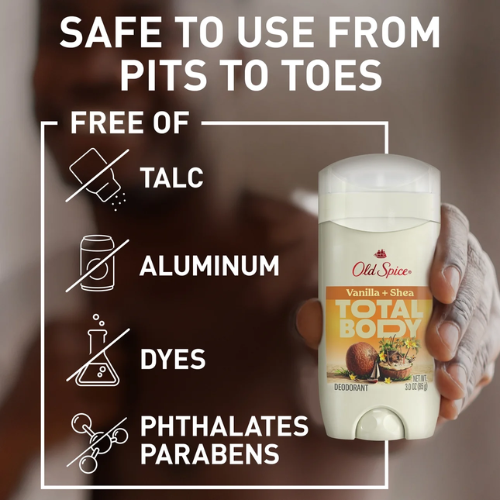  Lăn Khử Mùi Old Spice Total Body Fiji 85Gr (Sáp Trắng) 