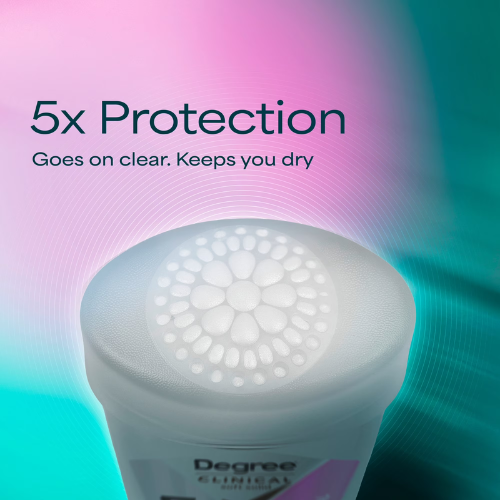  Lăn Khử Mùi Degree Clinical Protection Summer Rose Antiperspirant & Deodorant 48Gr (Sáp Trắng Mềm) 