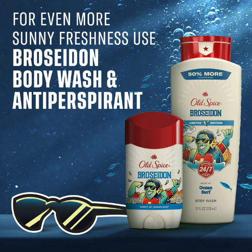  Sữa Tắm Old Spice Summerdude Limited Edition Broseidon 709ML 