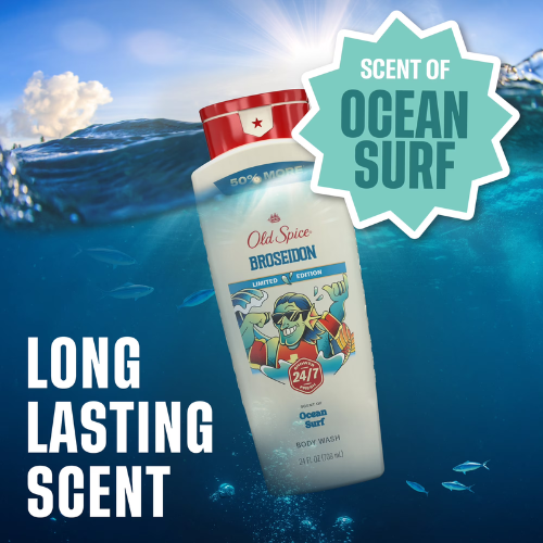  Sữa Tắm Old Spice Summerdude Limited Edition Broseidon 709ML 