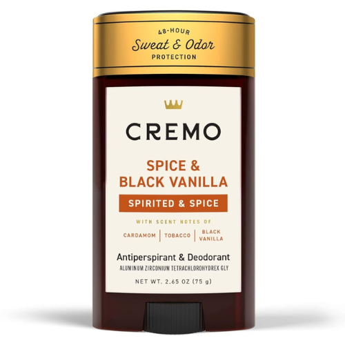  Lăn Khử Mùi Cremo Spice & Black Vanilla Antiperspirant & Deodorant 75Gr 