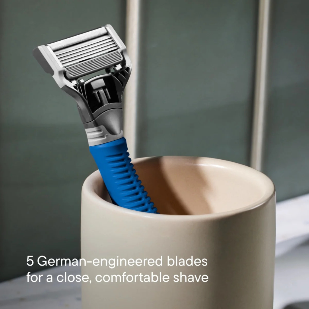  Dao Cạo Râu Harry's 5-Blade Men’s Ocean Razor Handle 