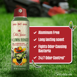  Xịt Khử Mùi Old Spice Summerdude Limited Edition The Lawn Ranger Scent of Fresh Green 144Gr 