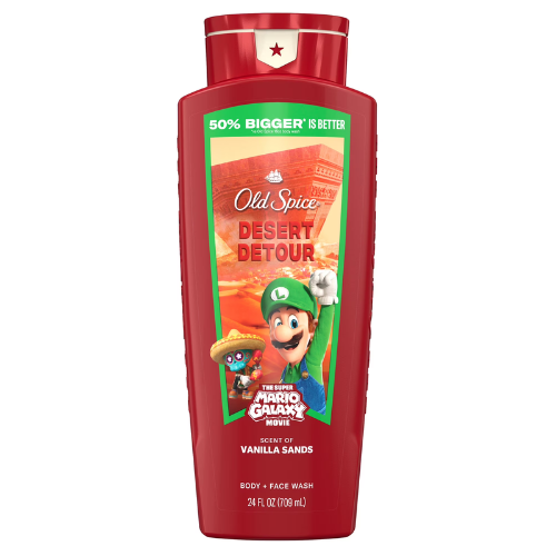  Sữa Tắm Old Spice x The Super Mario Galaxy Movie Desert Detour 709ML 
