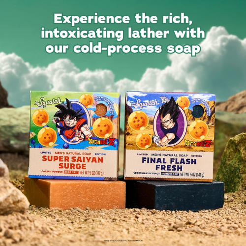  Xà Bông Cục Dr. Squatch x Dragon Ball Z Limited Edition Final Flash Fresh 141Gr 