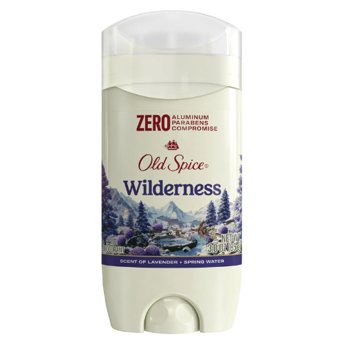  Lăn Khử Mùi Old Spice Fresher Collection Wilderness With Lavender 85Gr (Sáp Xanh) 