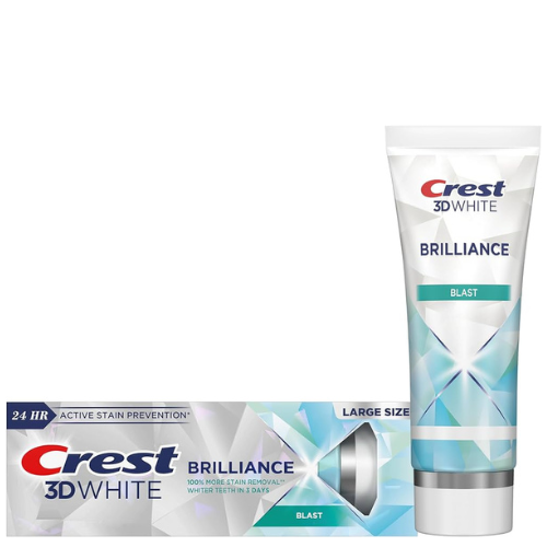  Kem Đánh Răng Crest 3D White Brilliance Blast 130Gr 