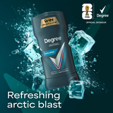  Lăn Khử Mùi Degree Men Advanced Cool Rush 76Gr (Sáp Trắng) 