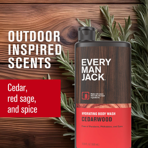  Sữa Tắm Every Man Jack Cedarwood 500ML 