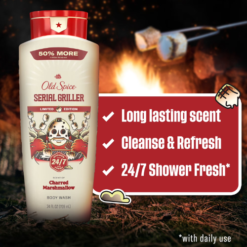  Sữa Tắm Old Spice Summerdude Limited Edition Serial Griller 709ML 