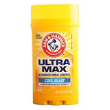  Lăn Khử Mùi Arm & Hammer UltraMax Cool Blast 73Gr (Sáp Trắng) 