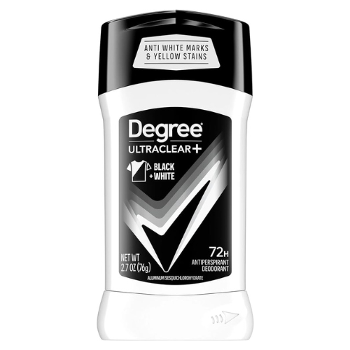  Lăn Khử Mùi Degree Men UltraClear Black & White 72HR 76Gr (Sáp Trắng) 